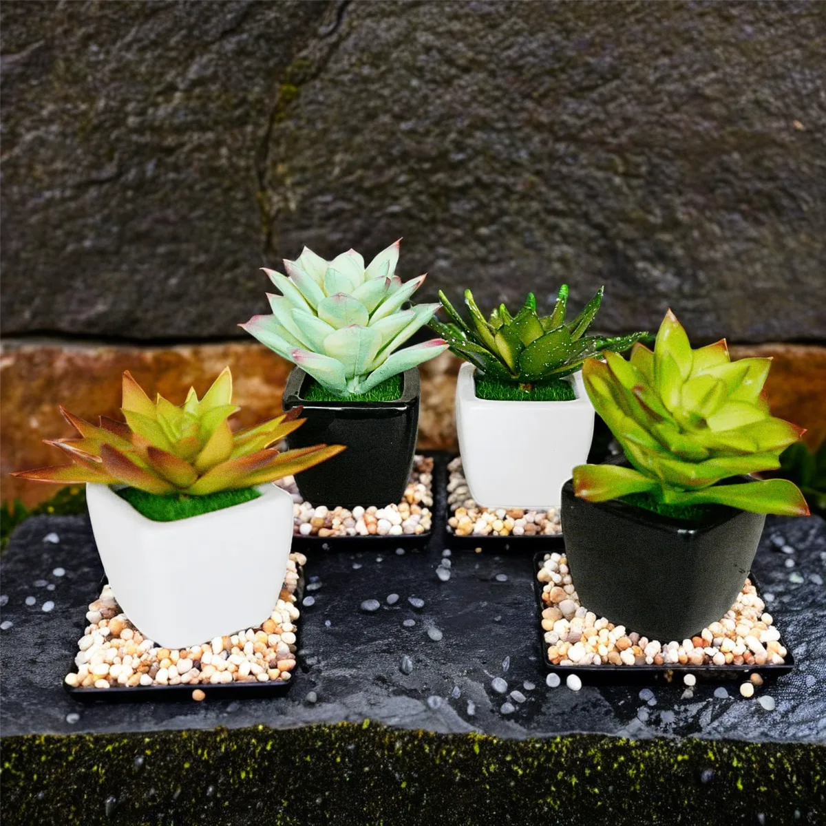 Decorative Small Pot Planter (Set Of 2 )