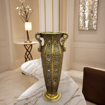 Antique Metal Vase