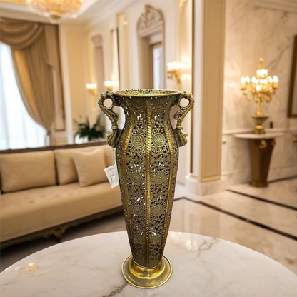 Antique Metal Vase