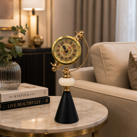 Vintage Style Decorative Table Clock