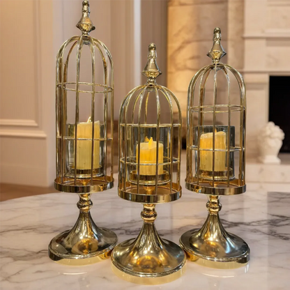 Presenting our Exquisite Set of 3 Candle Stands
